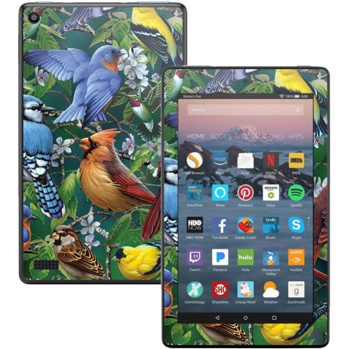  MightySkins Skin Compatible with Amazon Kindle Fire 7 (2017) - Backyard Gathering | Protective, Durable, and Unique Vinyl Decal wrap Cover | Easy to Apply, Remove, and Change Style