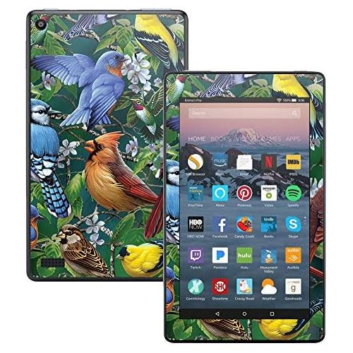  MightySkins Skin Compatible with Amazon Kindle Fire 7 (2017) - Backyard Gathering | Protective, Durable, and Unique Vinyl Decal wrap Cover | Easy to Apply, Remove, and Change Style