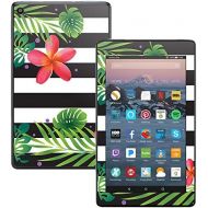 MightySkins Skin Compatible with Amazon Kindle Fire 7 (2017) - Tropical Stripes | Protective, Durable, and Unique Vinyl Decal wrap Cover | Easy to Apply, Remove, and Change Styles