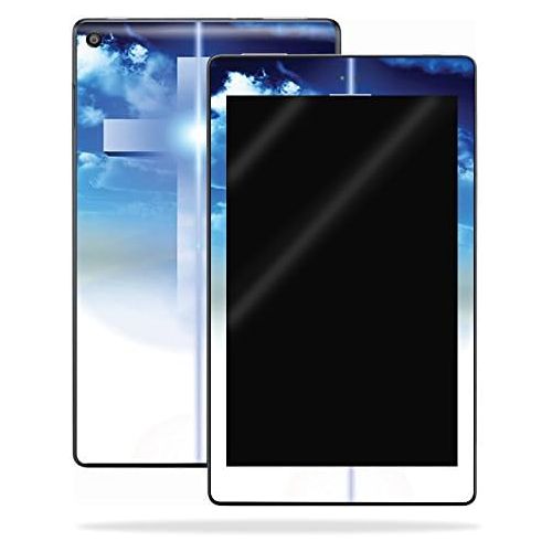  MightySkins Skin Compatible with Amazon Kindle Fire HD 8 (2017) - Cross | Protective, Durable, and Unique Vinyl Decal wrap Cover | Easy to Apply, Remove, and Change Styles | Made i