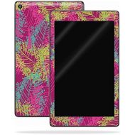 MightySkins Skin Compatible with Amazon Kindle Fire HD 8 (2017) - Magenta Summer | Protective, Durable, and Unique Vinyl Decal wrap Cover | Easy to Apply, Remove, and Change Styles