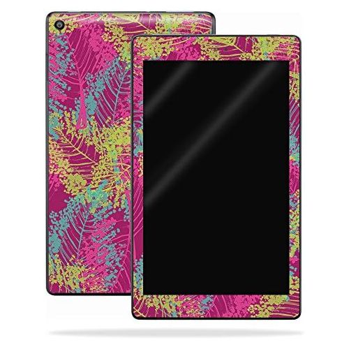  MightySkins Skin Compatible with Amazon Kindle Fire HD 8 (2017) - Magenta Summer | Protective, Durable, and Unique Vinyl Decal wrap Cover | Easy to Apply, Remove, and Change Styles