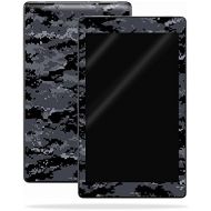 MightySkins Skin Compatible with Amazon Kindle Fire HD 8 (2017) - Digital Camo | Protective, Durable, and Unique Vinyl Decal wrap Cover | Easy to Apply, Remove, and Change Styles |