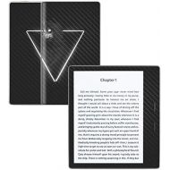 MightySkins Carbon Fiber Skin for Amazon Kindle Oasis 7 (9th Gen) - Cry Wolf | Protective, Durable Textured Carbon Fiber Finish | Easy to Apply, Remove, and Change Styles | Made in