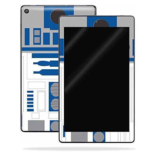  MightySkins Skin Compatible with Amazon Kindle Fire HD 10 (2017) - Cyber Bot | Protective, Durable, and Unique Vinyl Decal wrap Cover | Easy to Apply, Remove, and Change Styles | M