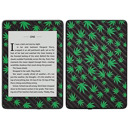  MightySkins Carbon Fiber Skin for Amazon Kindle Paperwhite 2018 (Waterproof Model) - Baked | Protective, Durable Textured Carbon Fiber Finish | Easy to Apply, Remove| Made in The U