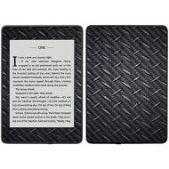 MightySkins Carbon Fiber Skin for Amazon Kindle Paperwhite 2018 (Waterproof Model) - Black Diamond Plate | Protective, Durable Textured Carbon Fiber Finish | Easy to Apply, Remove|