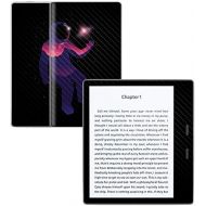 MightySkins Carbon Fiber Skin for Amazon Kindle Oasis 7 (9th Gen) - Astronaut | Protective, Durable Textured Carbon Fiber Finish | Easy to Apply, Remove, and Change Styles | Made i