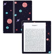 MightySkins Carbon Fiber Skin for Amazon Kindle Oasis 7 (9th Gen) - Bright Night Sky | Protective, Durable Textured Carbon Fiber Finish | Easy to Apply, Remove, and Change Styles |