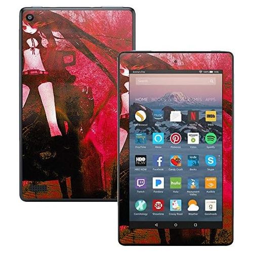  MightySkins Skin Compatible with Amazon Kindle Fire 7 (2017) - Anime | Protective, Durable, and Unique Vinyl Decal wrap Cover | Easy to Apply, Remove, and Change Styles | Made in T