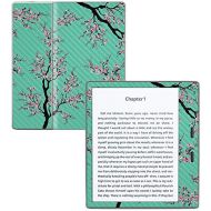 MightySkins Carbon Fiber Skin for Amazon Kindle Oasis 7 (9th Gen) - Cherry Blossom Tree | Protective, Durable Textured Carbon Fiber Finish | Easy to Apply, Remove, and Change Style