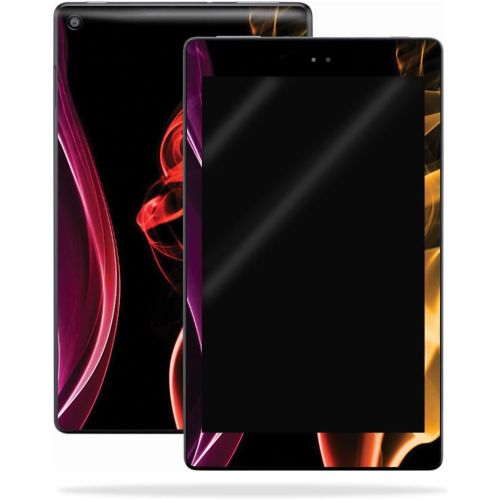  MightySkins Skin Compatible with Amazon Kindle Fire HD 8 (2017) - Bright Smoke | Protective, Durable, and Unique Vinyl Decal wrap Cover | Easy to Apply, Remove, and Change Styles |