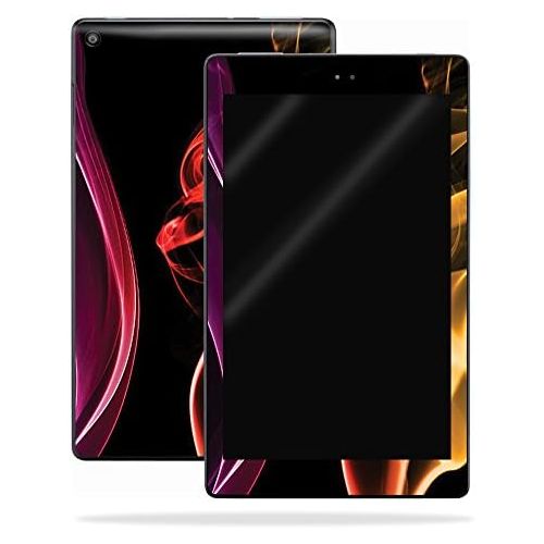  MightySkins Skin Compatible with Amazon Kindle Fire HD 8 (2017) - Bright Smoke | Protective, Durable, and Unique Vinyl Decal wrap Cover | Easy to Apply, Remove, and Change Styles |