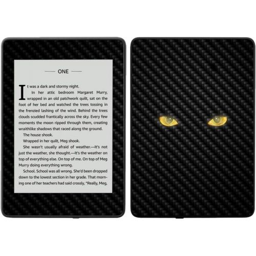  MightySkins Carbon Fiber Skin for Amazon Kindle Paperwhite 2018 (Waterproof Model) - Aztec Fox | Protective, Durable Textured Carbon Fiber Finish | Easy to Apply, Remove| Made in T