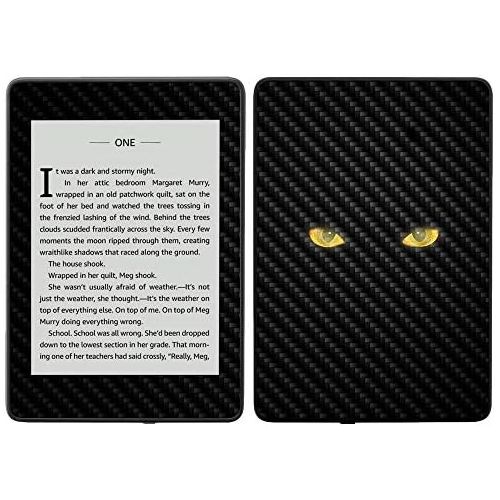  MightySkins Carbon Fiber Skin for Amazon Kindle Paperwhite 2018 (Waterproof Model) - Aztec Fox | Protective, Durable Textured Carbon Fiber Finish | Easy to Apply, Remove| Made in T