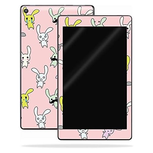  MightySkins Skin Compatible with Amazon Kindle Fire HD 8 (2017) - Bunny Bunches | Protective, Durable, and Unique Vinyl Decal wrap Cover | Easy to Apply, Remove, and Change Styles