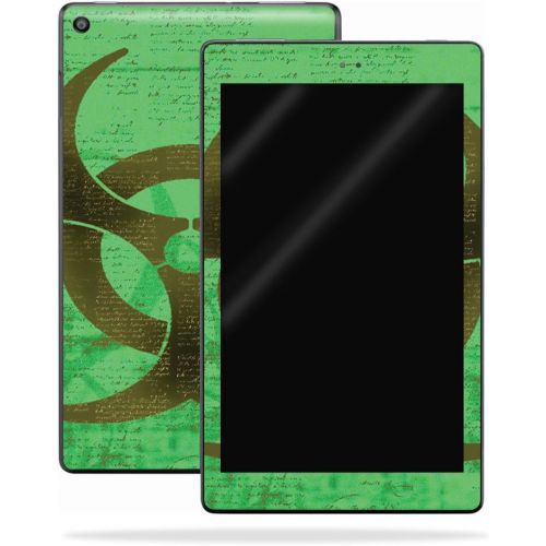  MightySkins Skin Compatible with Amazon Kindle Fire HD 8 (2017) - Biohazard | Protective, Durable, and Unique Vinyl Decal wrap Cover | Easy to Apply, Remove, and Change Styles | Ma