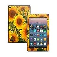 MightySkins Skin Compatible with Amazon Kindle Fire 7 (2017) - Sunflowers | Protective, Durable, and Unique Vinyl Decal wrap Cover | Easy to Apply, Remove, and Change Styles | Made