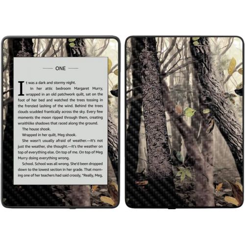  MightySkins Carbon Fiber Skin for Amazon Kindle Paperwhite 2018 (Waterproof Model) - Artic Camo | Protective, Durable Textured Carbon Fiber Finish | Easy to Apply, Remove| Made in