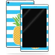 MightySkins Skin Compatible with Amazon Kindle Fire HD 8 (2017) - Beach Towel | Protective, Durable, and Unique Vinyl Decal wrap Cover | Easy to Apply, Remove, and Change Styles |