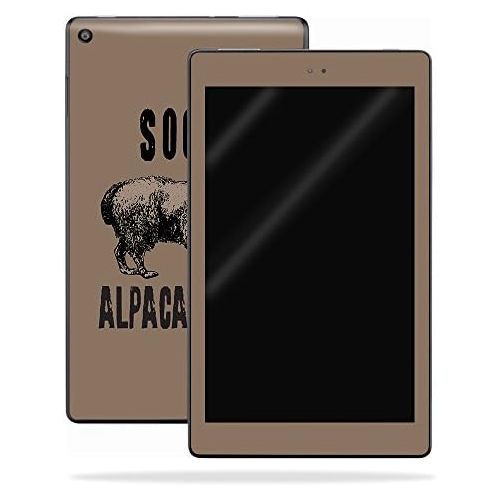  MightySkins Skin Compatible with Amazon Kindle Fire HD 10 (2017) - Alpacalypse | Protective, Durable, and Unique Vinyl Decal wrap Cover | Easy to Apply, Remove, and Change Styles |
