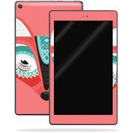 MightySkins Skin Compatible with Amazon Kindle Fire HD 10 (2017) - Aztec Fox | Protective, Durable, and Unique Vinyl Decal wrap Cover | Easy to Apply, Remove, and Change Styles | M