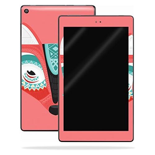  MightySkins Skin Compatible with Amazon Kindle Fire HD 10 (2017) - Aztec Fox | Protective, Durable, and Unique Vinyl Decal wrap Cover | Easy to Apply, Remove, and Change Styles | M