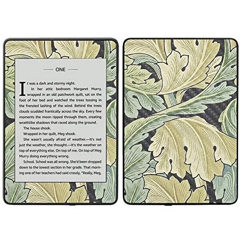  MightySkins Carbon Fiber Skin for Amazon Kindle Paperwhite 2018 (Waterproof Model) - Acanthus | Protective, Durable Textured Carbon Fiber Finish | Easy to Apply, Remove| Made in Th