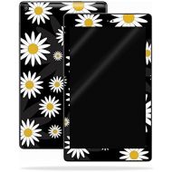 MightySkins Skin Compatible with Amazon Kindle Fire HD 8 (2017) - Daisies | Protective, Durable, and Unique Vinyl Decal wrap Cover | Easy to Apply, Remove, and Change Styles | Made