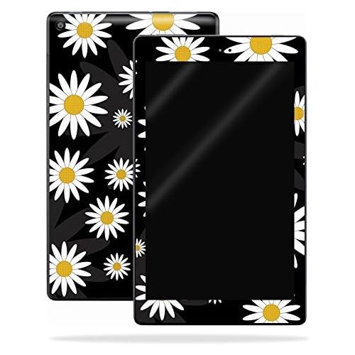  MightySkins Skin Compatible with Amazon Kindle Fire HD 8 (2017) - Daisies | Protective, Durable, and Unique Vinyl Decal wrap Cover | Easy to Apply, Remove, and Change Styles | Made