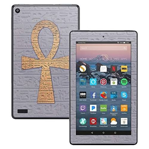  MightySkins Skin Compatible with Amazon Kindle Fire 7 (2017) - Ankh | Protective, Durable, and Unique Vinyl Decal wrap Cover | Easy to Apply, Remove, and Change Styles | Made in Th