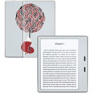 MightySkins Carbon Fiber Skin for Amazon Kindle Oasis 7 (9th Gen) - Cherry Tree | Protective, Durable Textured Carbon Fiber Finish | Easy to Apply, Remove, and Change Styles | Made