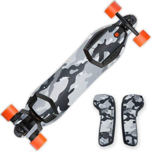  MightySkins Skin Compatible with Boosted Board 2nd Generation - Black Camo | Protective, Durable, and Unique Vinyl Decal wrap Cover | Easy to Apply, Remove, and Change Styles | Mad