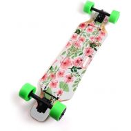 MightySkins Skin Compatible with Blitzart Huracane 38 Electric Skateboard - Bouquet Protective, Durable, and Unique Vinyl Decal wrap Cover Easy to Apply, Remove Made in The USA
