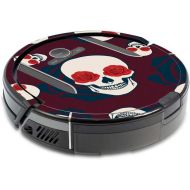 MightySkins Skin Compatible with Shark Ion Robot R85 Vacuum Minimum Coverage - Skulls N Roses Protective, Durable, and Unique Vinyl wrap Cover Easy to Apply, Remove Made in The USA