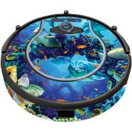 MightySkins Skin Compatible with Shark Ion Robot 750 Vacuum Minimal Coverage - Ocean Friends Protective, Durable, and Unique Vinyl wrap Cover Easy to Apply, Remove Made in The USA