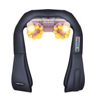 MIJIN Neck Massager,shiatsu Neck Back Massage and Hot Deep Kneading Massager Shoulders Legs Feet Body Portable Electric Massager Home Office