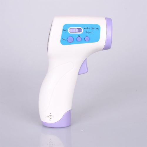  MIKLL 4-in-1 Fieberthermometer Infrarot Thermometer，Ohrthermometer mit Professionell fuer Babys und Erwachsene，EIN-Start-Knopf-Messung innerhalb von 1 Sekunde
