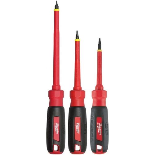  Milwaukee 48-22-2203 3-Piece 1000V Insulated Screwdriver Set