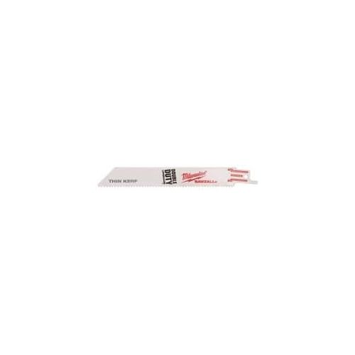  MILWAUKEES Milwaukee Electric 48-00-5193 SAWZALL Blade, 8 in. Long with 1/2 in. Universal Shank, 10/14 TPI, 5 PER Pack (1 Pack)