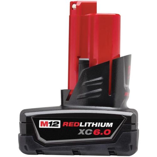  MILWAUKEES Milwaukee 48-11-2460 M12 XC 12V 6.0 Ah Extended Capacity Lithium-Ion Battery Pack