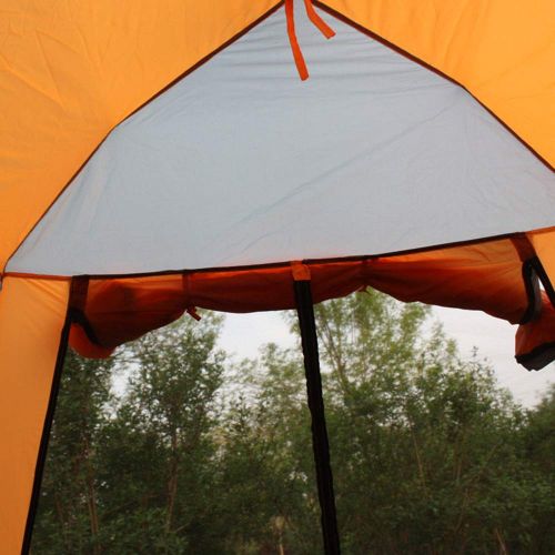  MIMI KING Camping Zelt 6 Personen Pop-up Zelt Automatic Instant Portable Beach Zelt Wasserdichter fuer Familien mit einfachen Sets