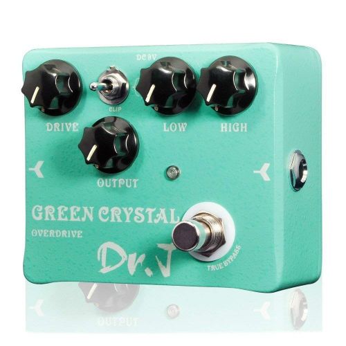  MIMIDI Joyo Dr.J D50 Green Crystal Overdrive Electric Guitar Effect Pedal True Bypass (D59)