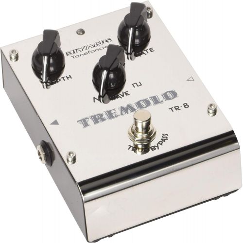  MIMIDI Tremolo Pedal,Guitar Effect Pedal Classic Tremolo Effects with Depth Rate Wave 3 Controls