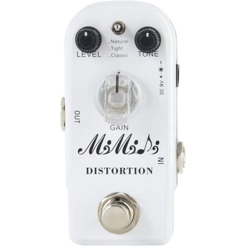 MIMIDI Distortion Pedal for Electric Guitar Effect Guitar Pedal True Bypass (302 Distortion)