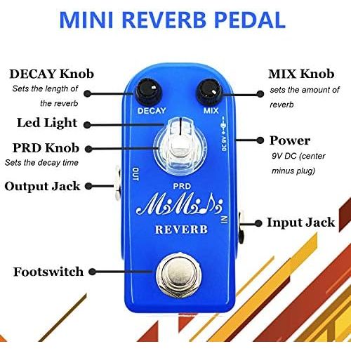  Tremolo Pedal, MIMIDI Mini Guitar Pedal with Three Modes, Analog Classic Tremolo Guitar Effects Pedal True Bypass (M17 Tremolo Green)