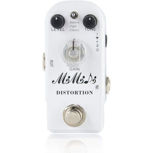  Distortion Pedal - MIMIDI Mini Guitar Effect Pedal with True Bypass (302 Dstortion)