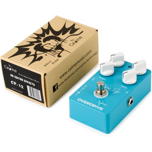  MIMIDI Caline CP-12 Pure Sky Guitar Pedal Effect Highly Pure and Clean Overdrive Guuitar Fx (CP-12)