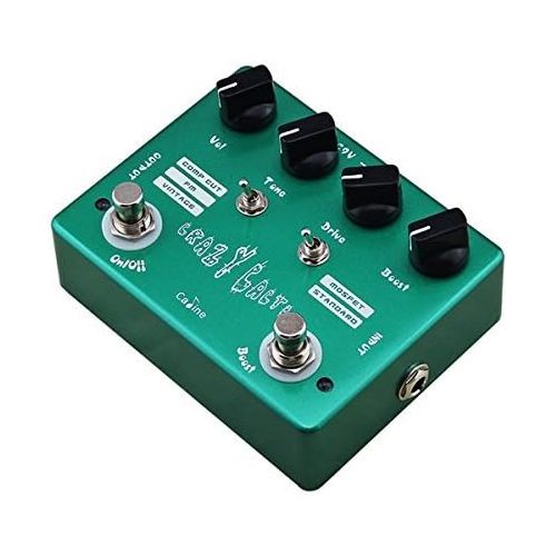  MIMIDI Caline CP-20 Crazy Cacti Overdrive Guitar Effect Pedal (CP-20)