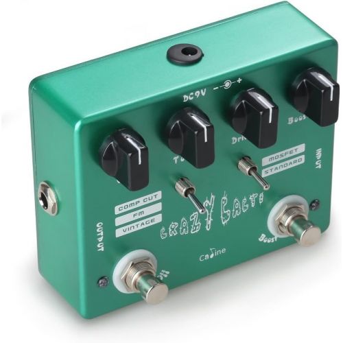  MIMIDI Caline CP-20 Crazy Cacti Overdrive Guitar Effect Pedal (CP-20)